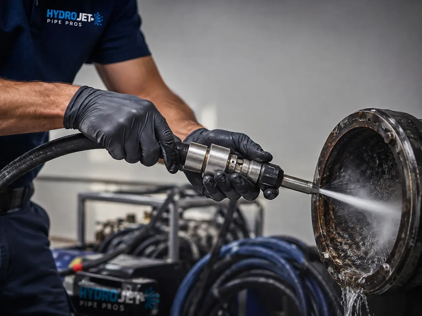 Hydro Jet Pipe Descaling in Painter, VA